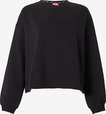 Sweat-shirt 'PATRICIA-D-CORE' DIESEL en noir : devant
