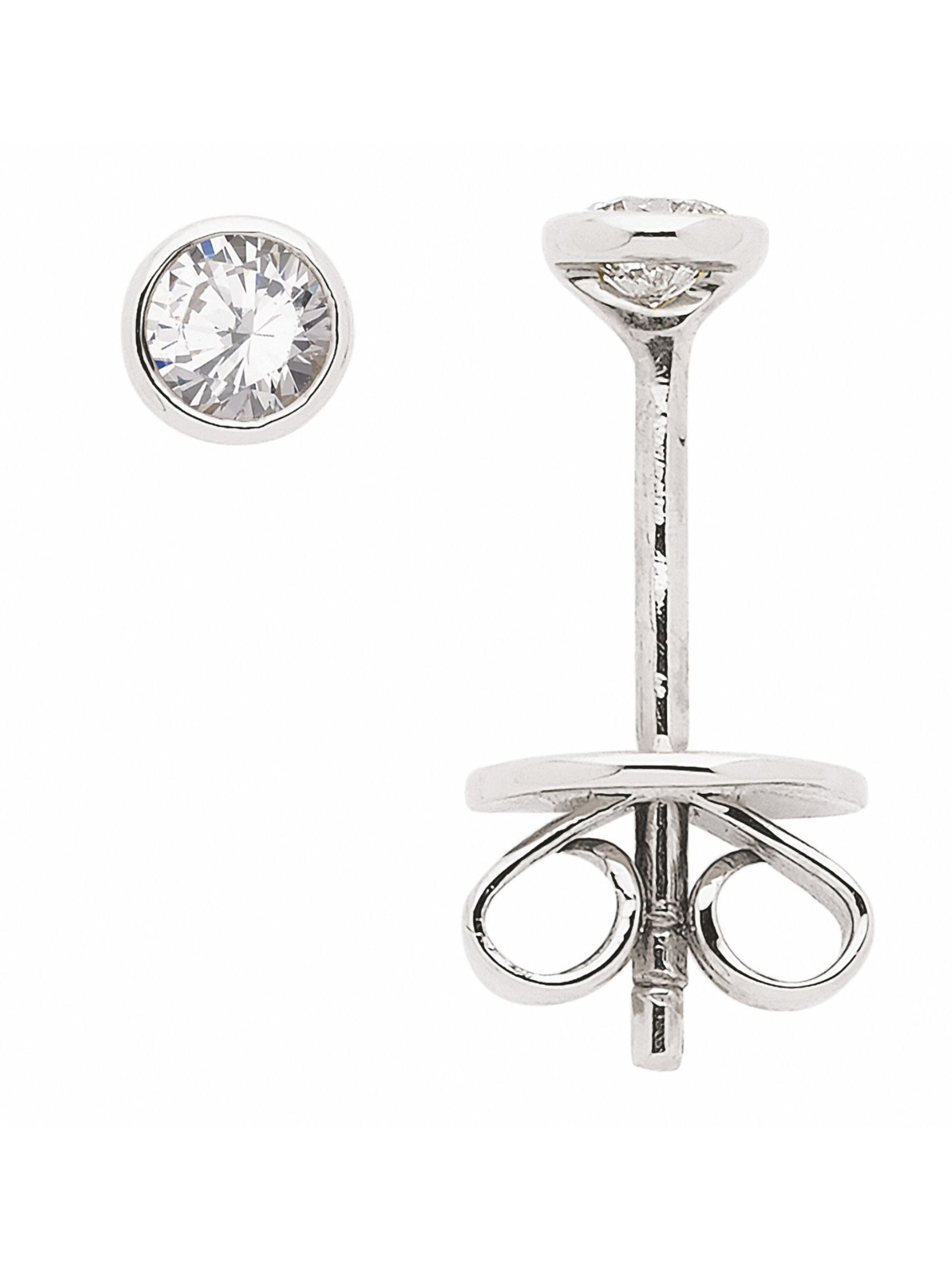 Adelia´s Ohrringe in Silber: Vorderseite