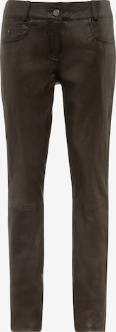 RICANO - Pantalón 'Dorin' en marrón: frente