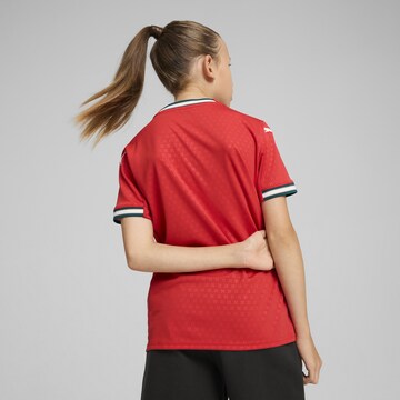 PUMA - Camisa funcionais 'Portugal 2025' em vermelho