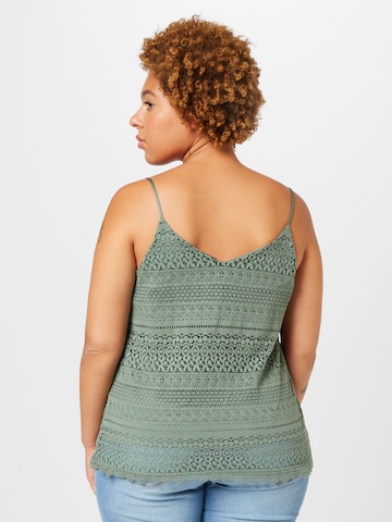 Bluză 'HONEY' de la Vero Moda Curve pe verde