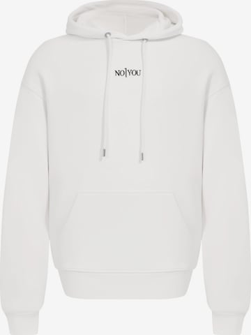 Ossy Homer Sweatshirt '450 GSM Oversize Hoodie – Kapuzenpullover' in White: front