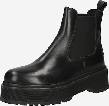 Jonak Chelsea boots 'RANIE' in Zwart: voorkant