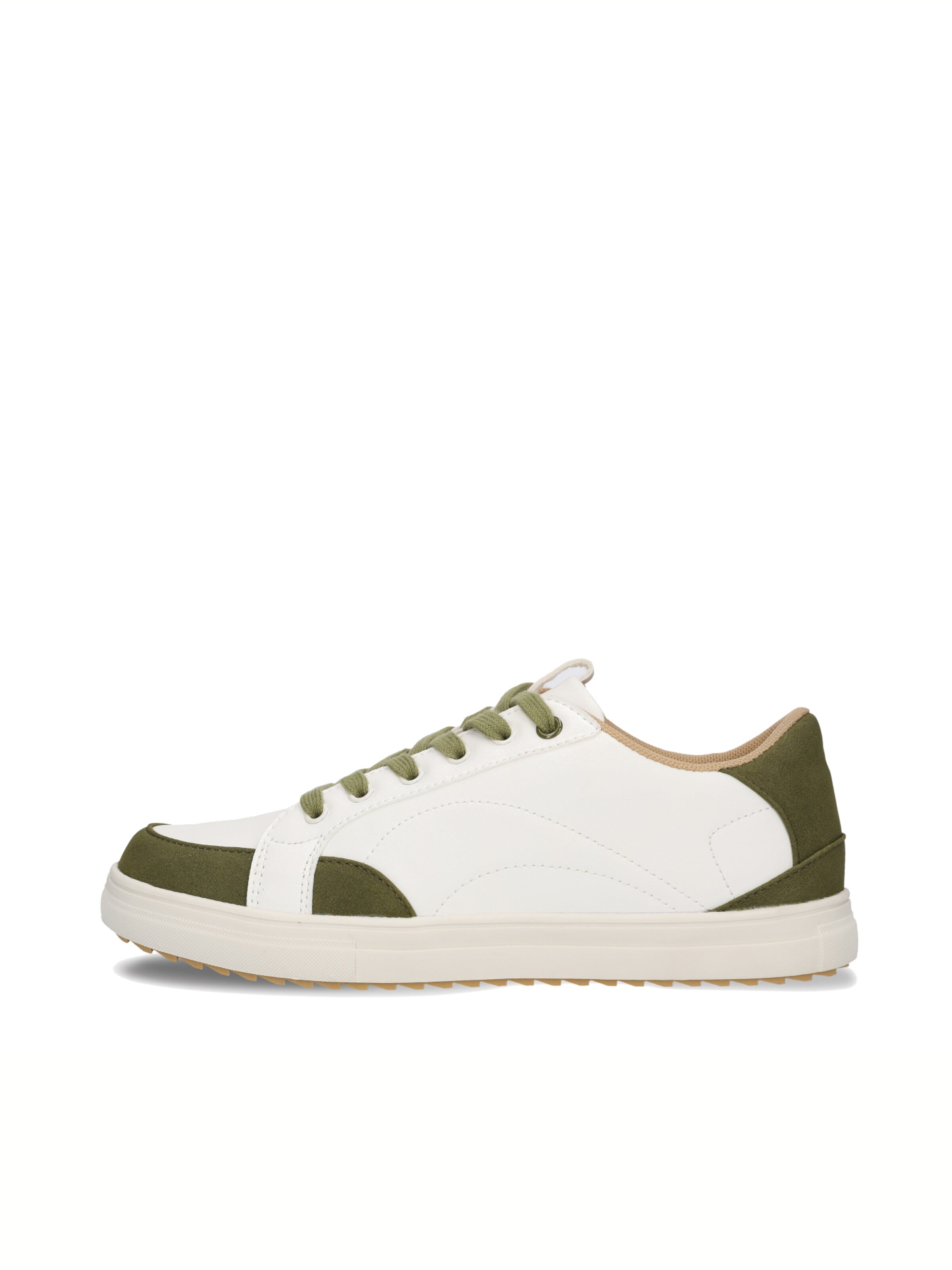 nae Vegan Shoes Sneakersy niskie 'Komo' w kolorze zielony: przód