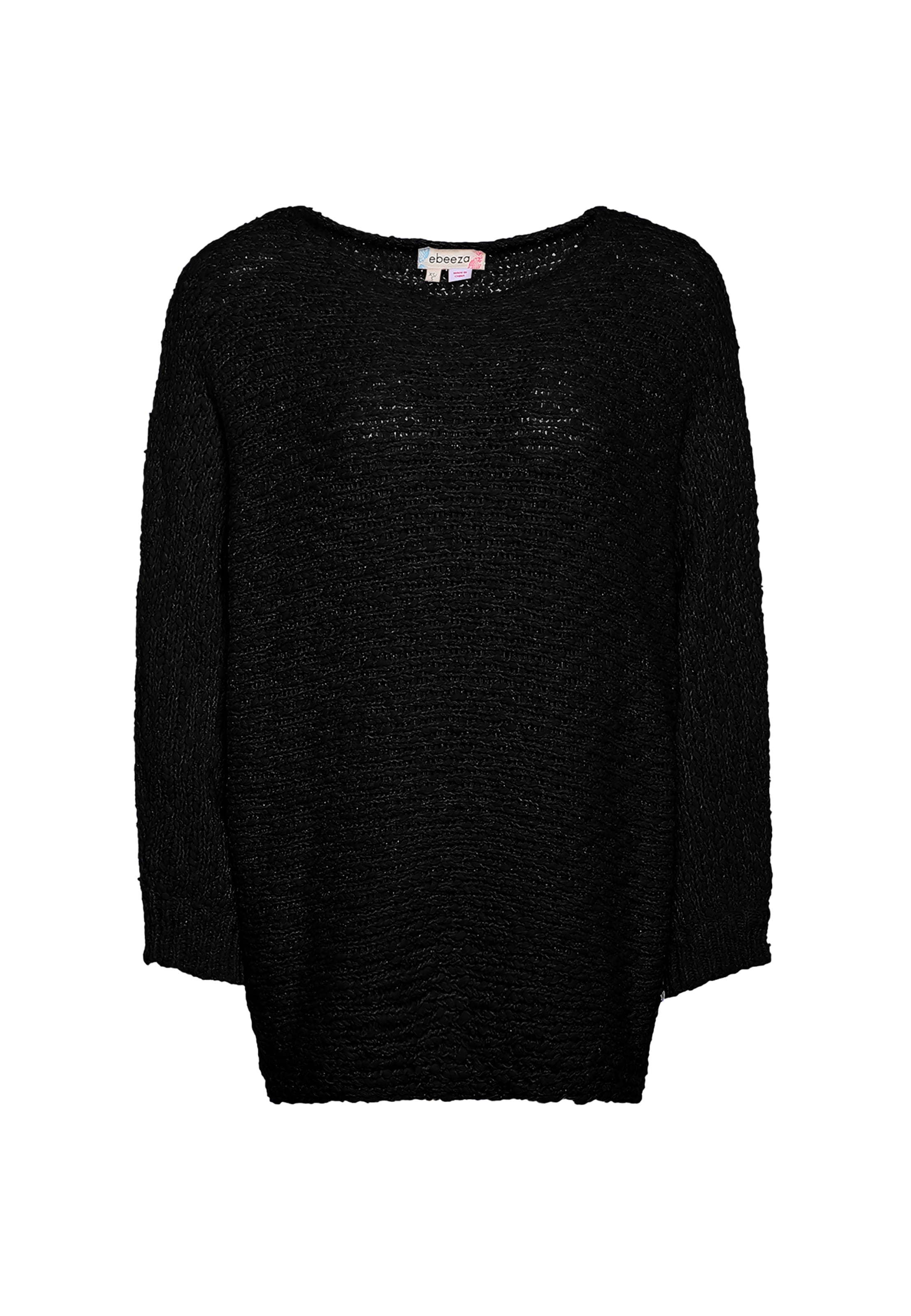 ebeeza Sweater in Black: front