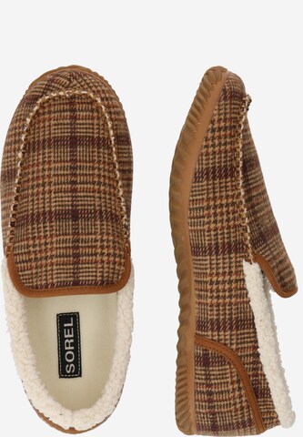 SOREL - Pantufa 'DUDE MOC™' em bege