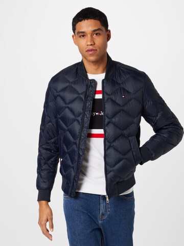 TOMMY HILFIGER Between-season jacket in Blue: front