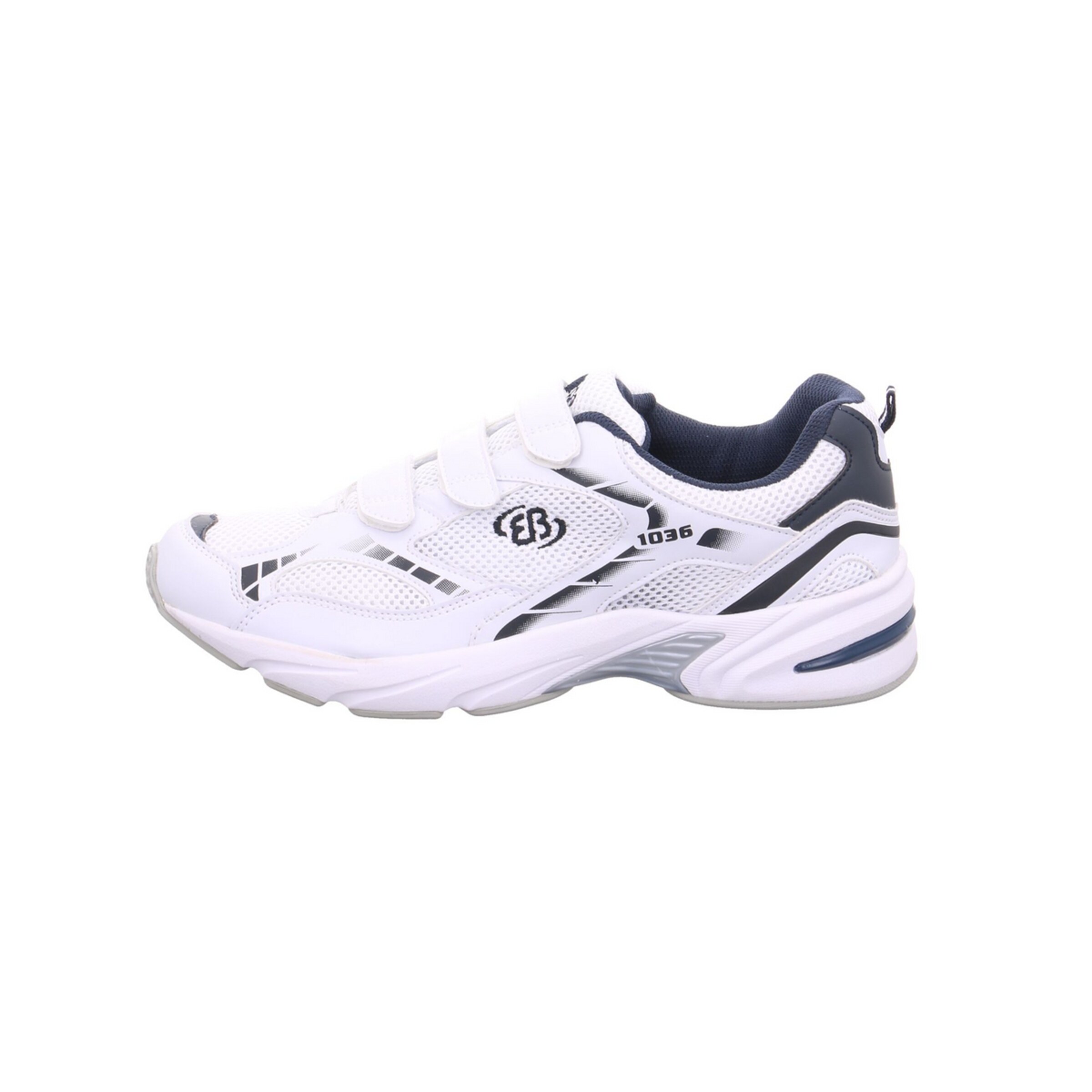 Brütting Halbschuh 'Force V' in Weiß: Vorderseite