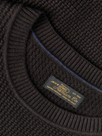 Jack & Jones Plus Trui 'JPRBLUSTANLEY' in Bruin