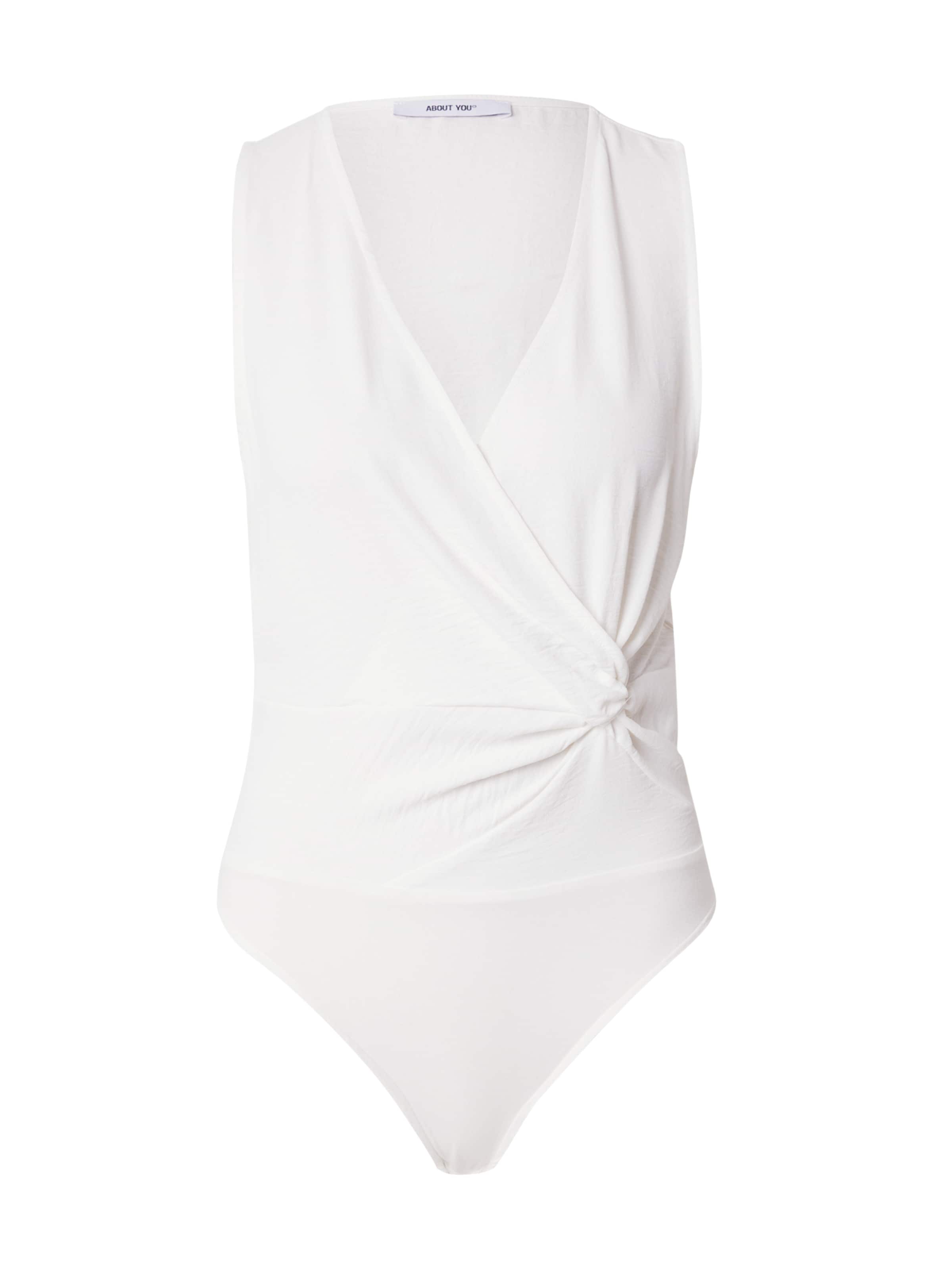 ABOUT YOU Košeľové body 'Rosa' - Biela: predná strana