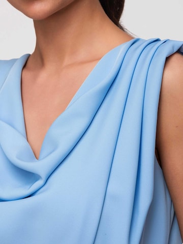 Ombre Avondjurk in Blauw