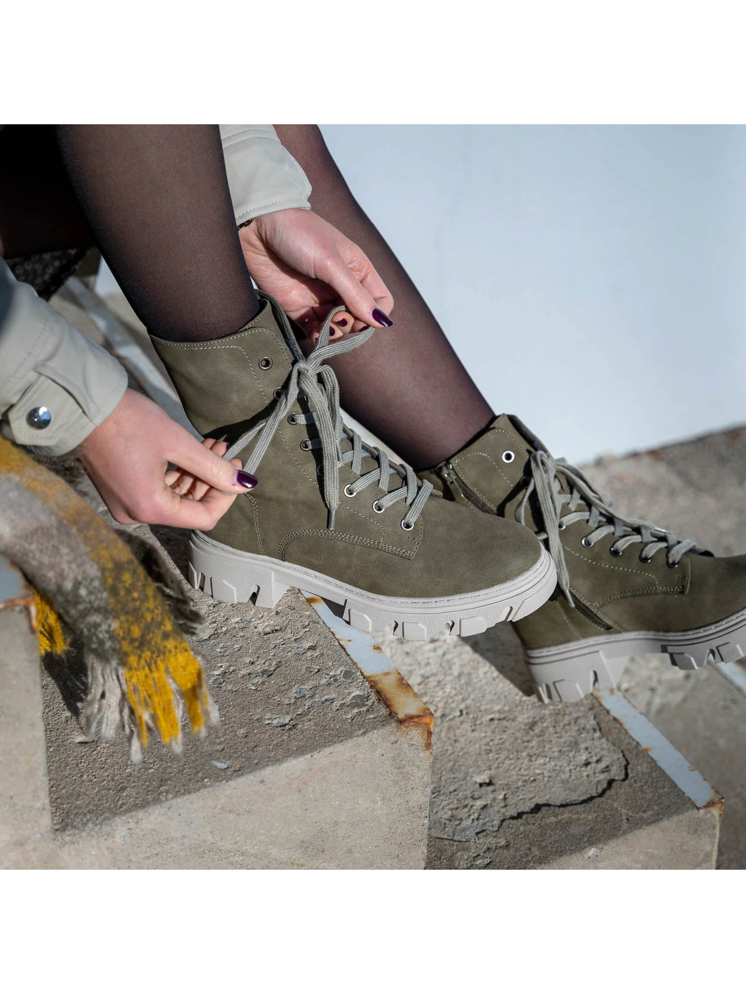 Palado Boots 'Lefkada'‌‌‌‌‌‌‌ in Grün