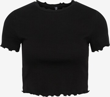 T-shirt PIECES en noir : devant