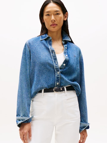 TOMMY HILFIGER Blouse 'LANA' in Blue: front