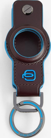Piquadro Sleutelhanger in Bruin: voorkant