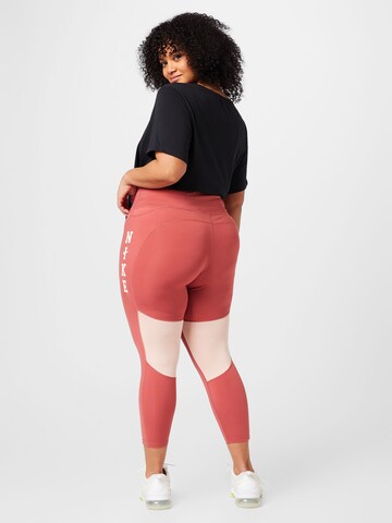 Nike Sportswear Skinny Workout Pants in Red