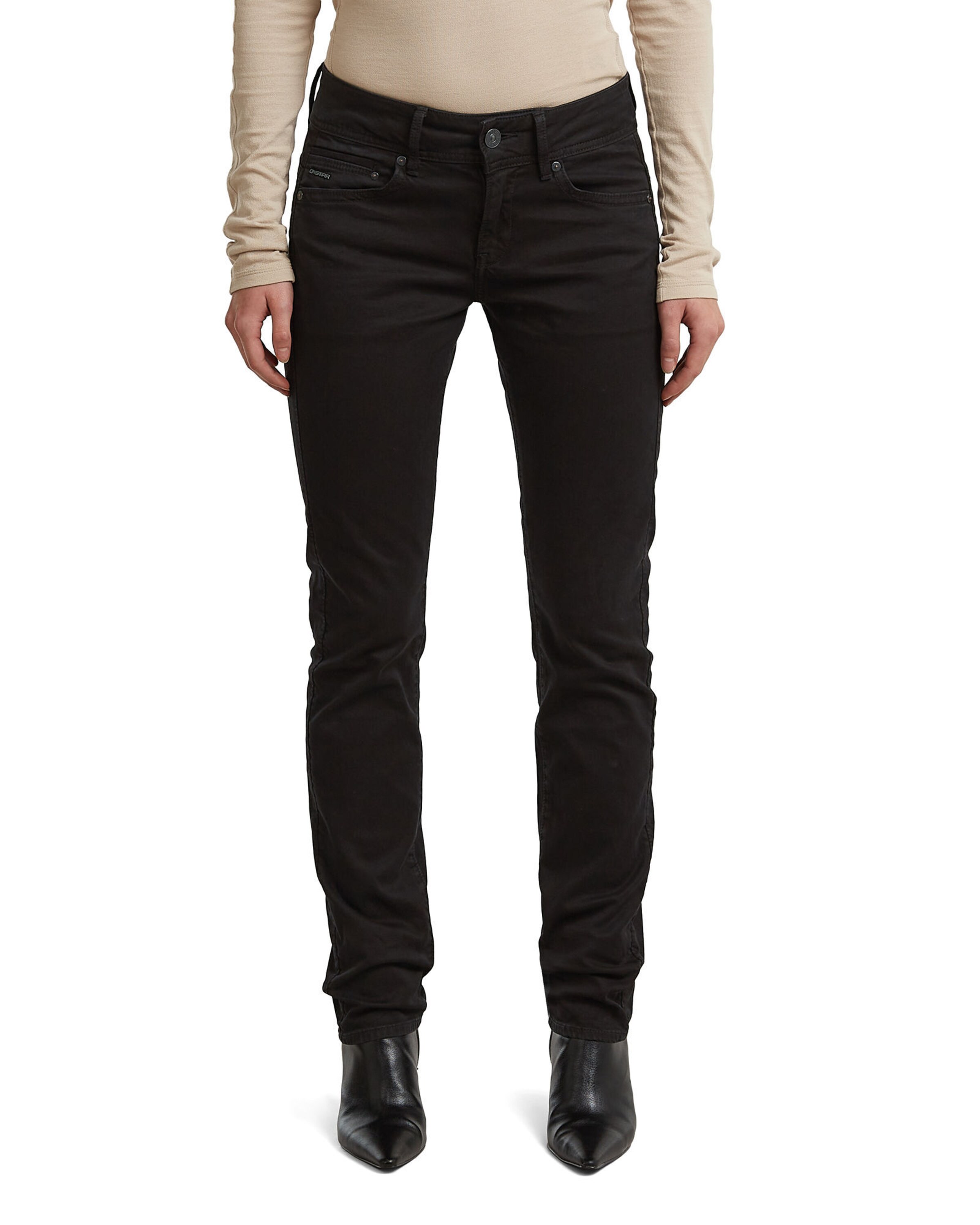 G-STAR Slim fit Jeans in Black: front