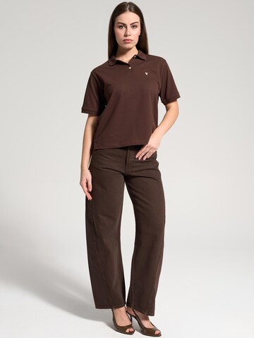 NOWIHT Shirt 'Ondine'‌‌‌‌‌‌‌‌ in Braun