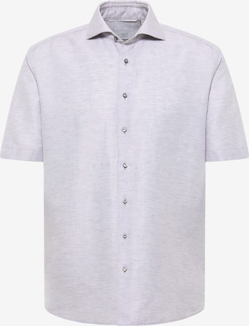 ETERNA Regular fit Button Up Shirt in Grey: front