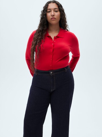 Wide Leg Jean 'CATHERIN' MANGO en bleu