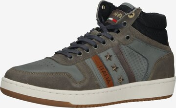 PANTOFOLA D'ORO High-Top Sneakers in Grey: front