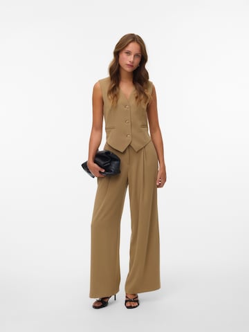 VERO MODA Γιλέκο κουστουμιού 'VMTENA' σε καφέ