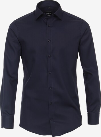 VENTI Button Up Shirt in Blue: front