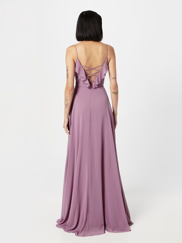 Robe de soirée STAR NIGHT en violet