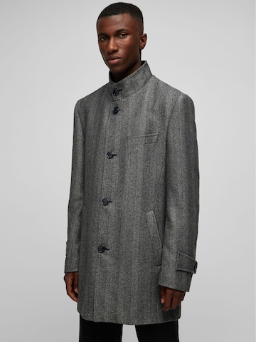 HECHTER PARIS Between-Seasons Coat in Grey: front