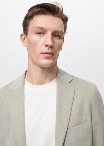 MANGO MAN Regular fit Suit Jacket in Green
