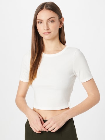 ONLY - Camiseta 'EMRA' en blanco: frente