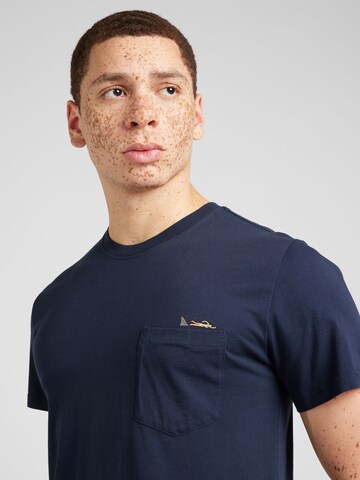 Revolution T-Shirt in Blau