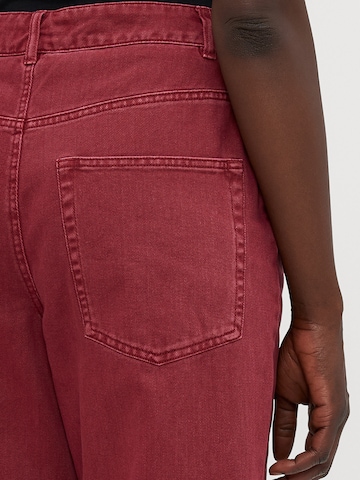 sarkans Only Tall Vaļīgs piegriezums Džinsi 'ONLNEXA'