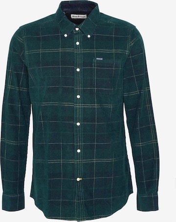 Regular fit Camicia 'Blair' di Barbour in verde: frontale