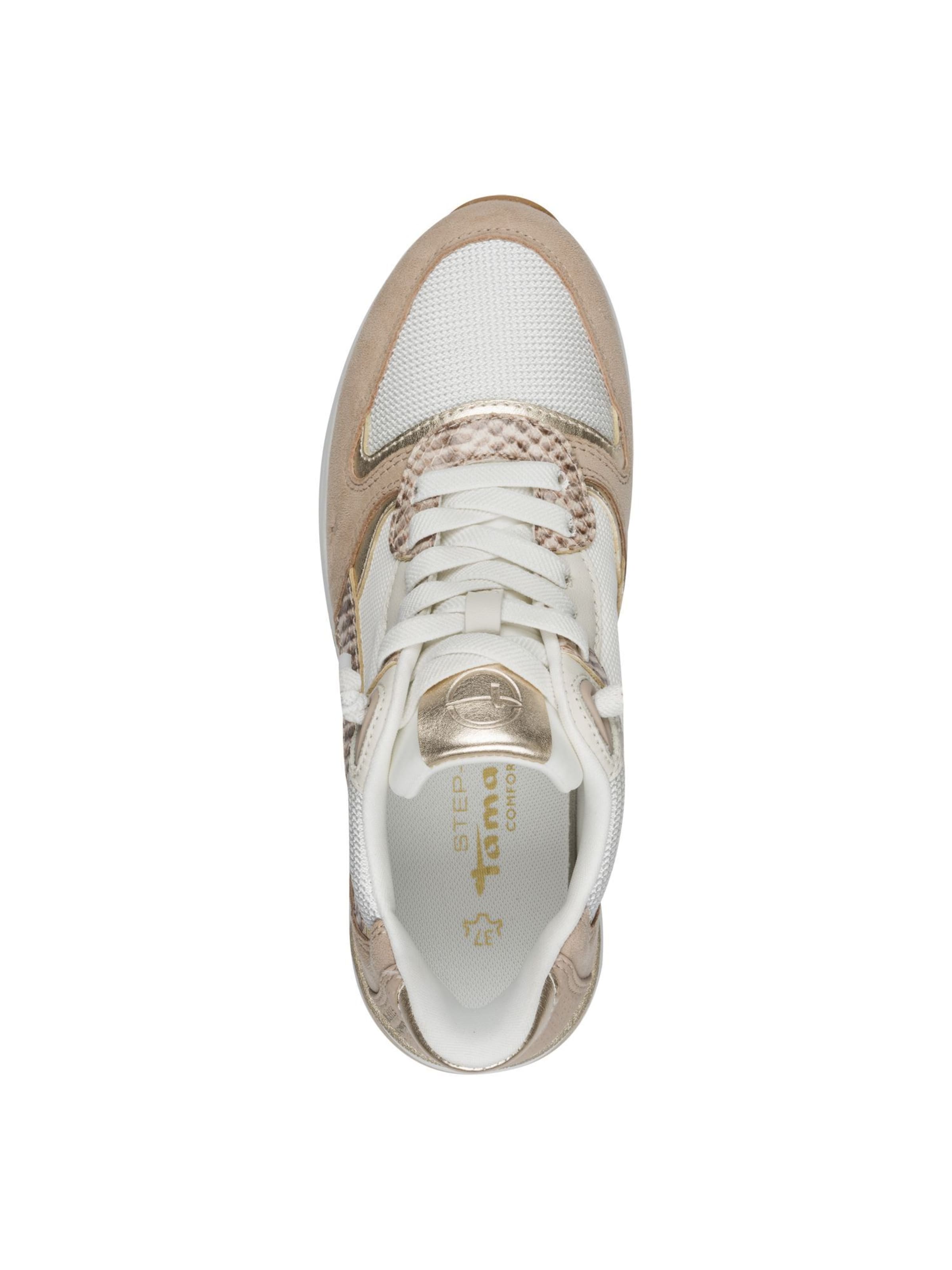 Tamaris Platform trainers in Beige