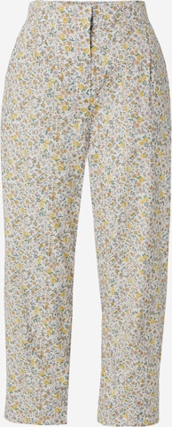 regular Pantaloni con pieghe 'Maisie' di Lollys Laundry in giallo: frontale