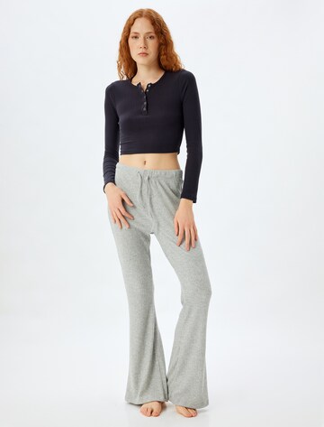 Koton Schlafshirt in Schwarz