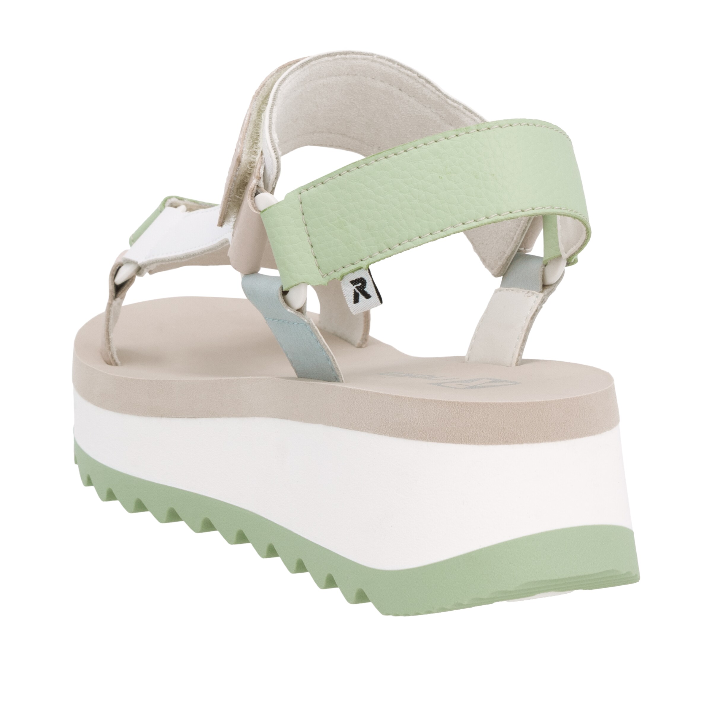 Rieker Sport Strap Sandals in White