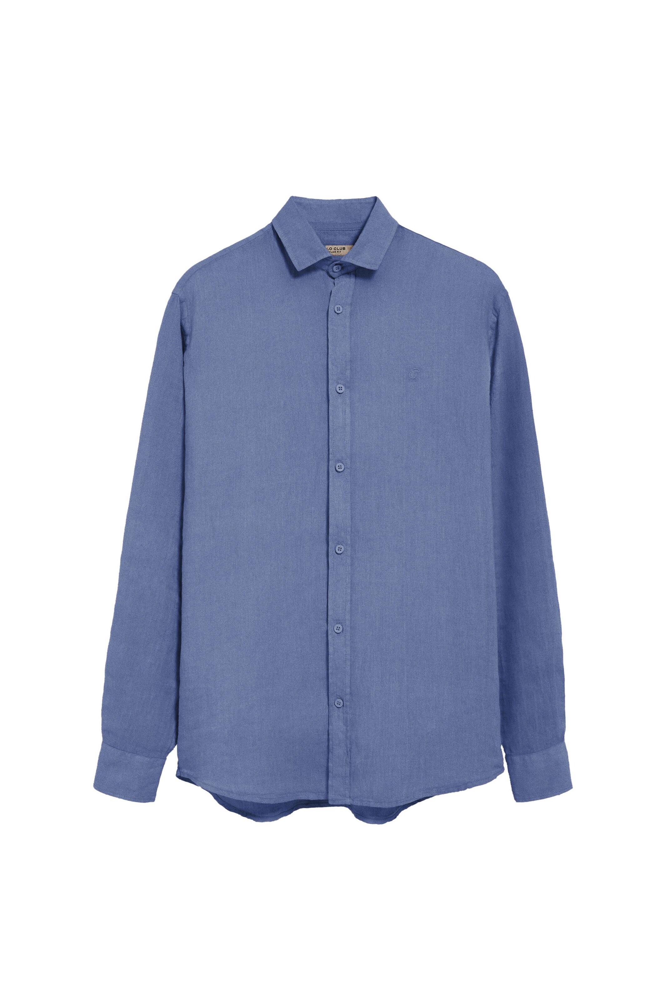 Polo Club Hemd in Blau: Vorderseite