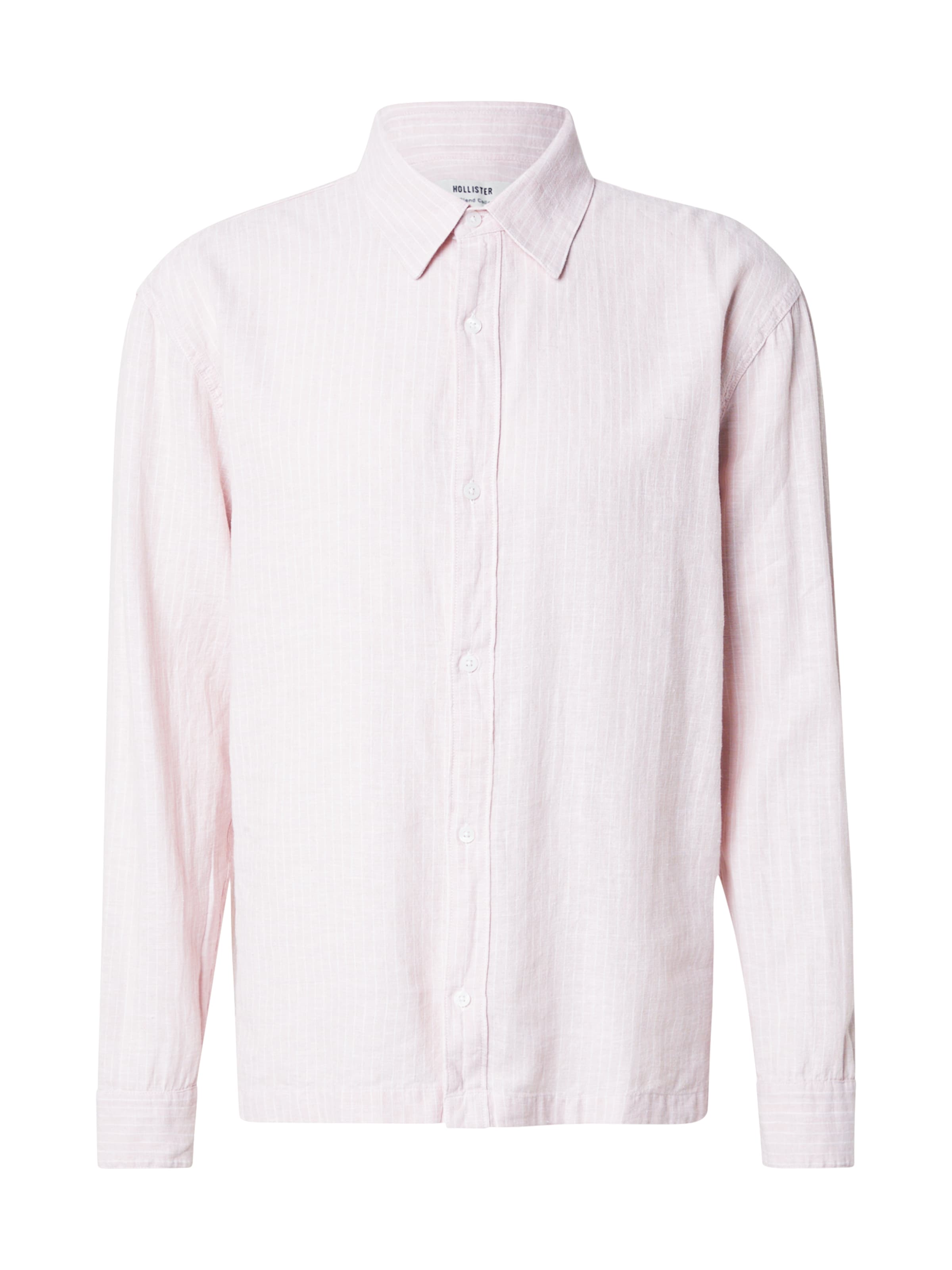 HOLLISTERRegular Fit Košulja - roza boja: prednji dio