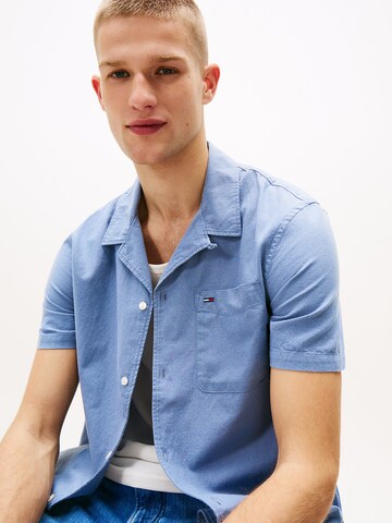 Coupe regular Chemise Tommy Jeans en bleu