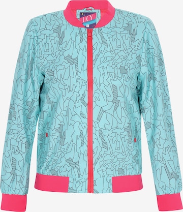 Veste mi-saison UCY en vert : devant