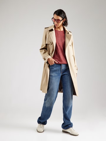 VERO MODA Μπλουζάκι 'VMLAVA' σε καφέ