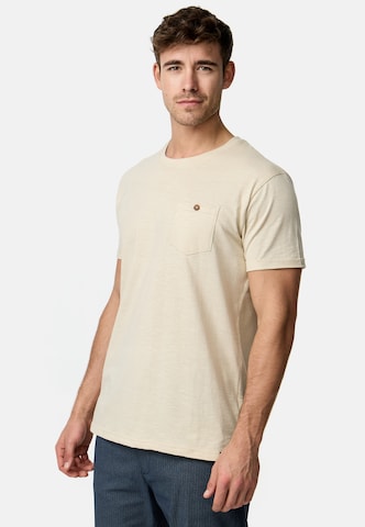 INDICODE JEANS T-Shirt ' Jon ' in Beige