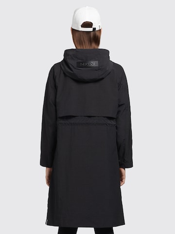 Manteau mi-saison 'Ruda' khujo en noir