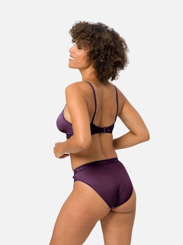 BeeDees Panty 'Slip Microfun Tai mit Elastikbund' in Purple