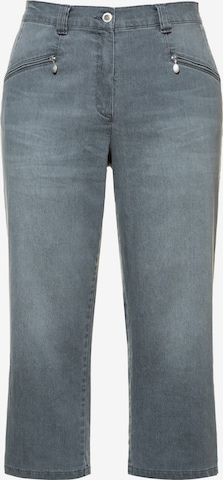 Ulla Popken Jeans 'Mony' in Grey: front