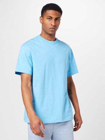 T-Shirt WEEKDAY en bleu : devant