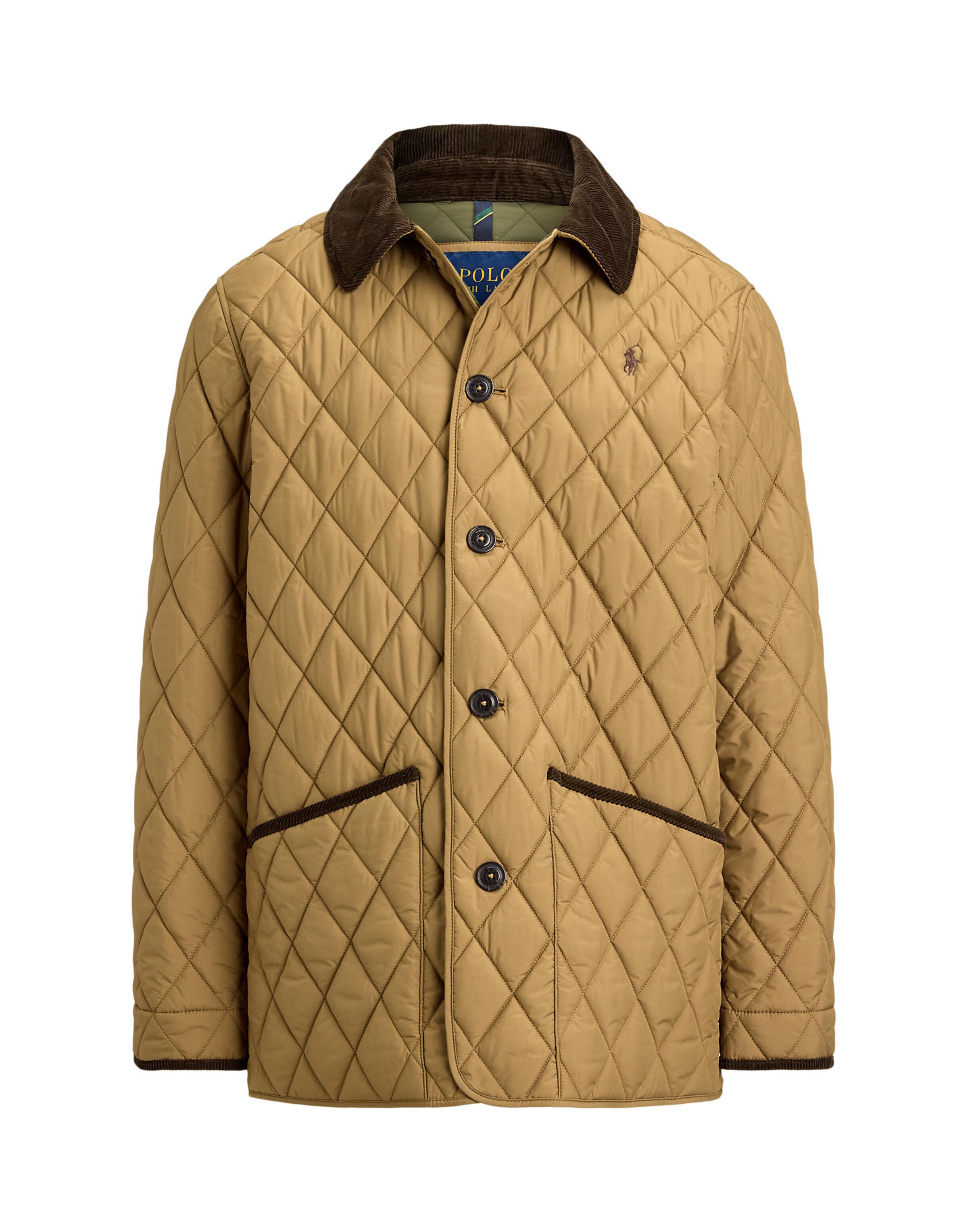 Polo Ralph Lauren Tussenjas in Bruin: voorkant