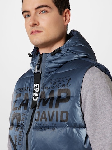 CAMP DAVID Vest in Blue